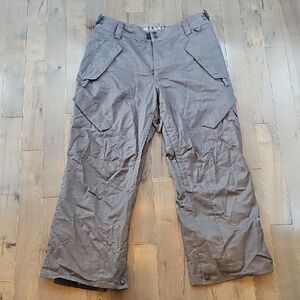 Men's Ride Snowboard Pants, XL, Gray